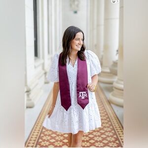 Tuckernuck x Cameran Eubanks Wimberly White Eyelet Palmer Mini Dress nwt small